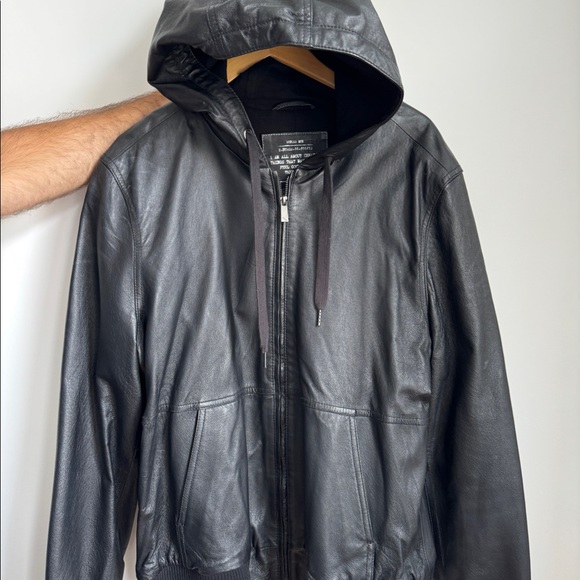 Men's Classic Iconic Racer Jacket - black attack! - Picture 3 of 6